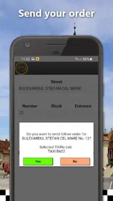 Online TAXI BRAȘOV android App screenshot 0