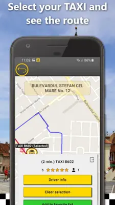 Online TAXI BRAȘOV android App screenshot 1